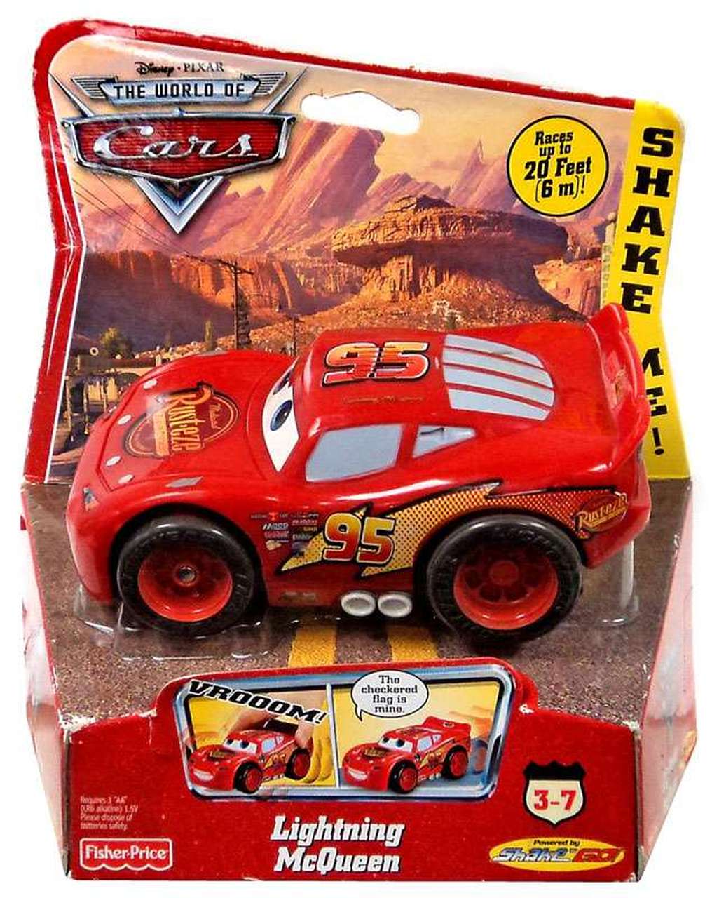 Lightning mcqueen shake sales and go