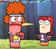 Bea with Coach Salmons