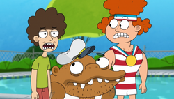 Pool Party Panic, Fish Hooks Wiki