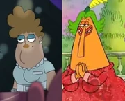 Human Fishington (left) and Endive (right)