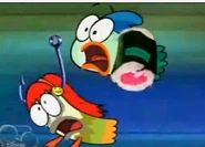 Milo and Bea are scared.