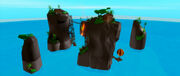 There are 6 islands.