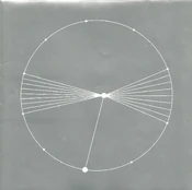 Front of insert. Insert is silver and reflective, so perfect scans are difficult.