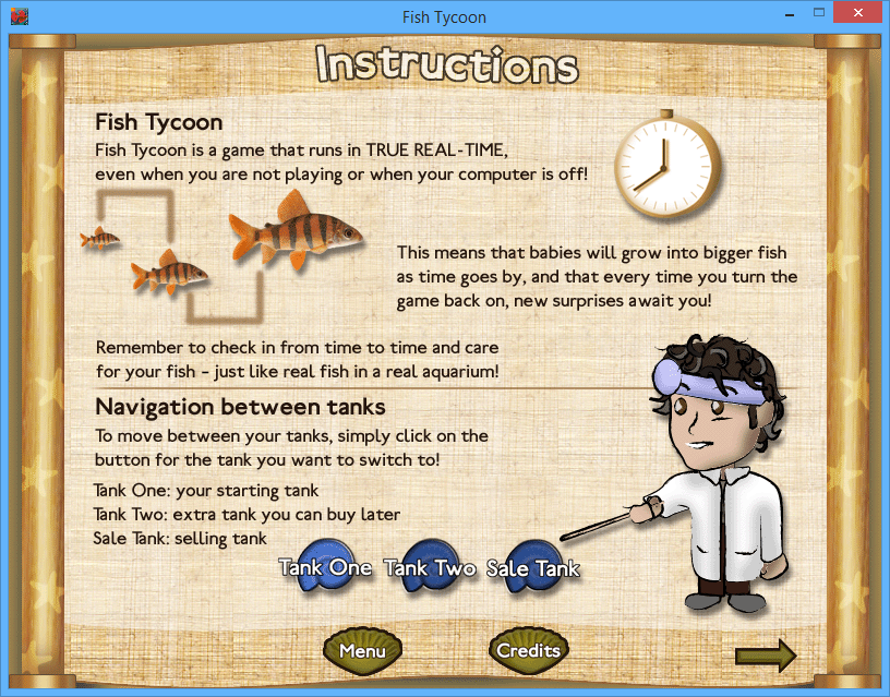 fish tycoon breeding guide and chart