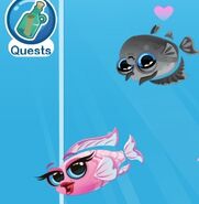 Brave Fish inlove by Pretty Fish