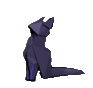 The Origami Cat as it appears at gamejolt