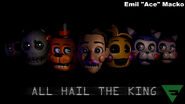 Candy in the "All Hail the KIng" image with the others.