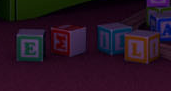 Emil's name in the blocks