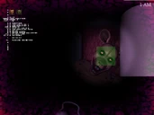 A debug glitch that shows how Monster Rat works.