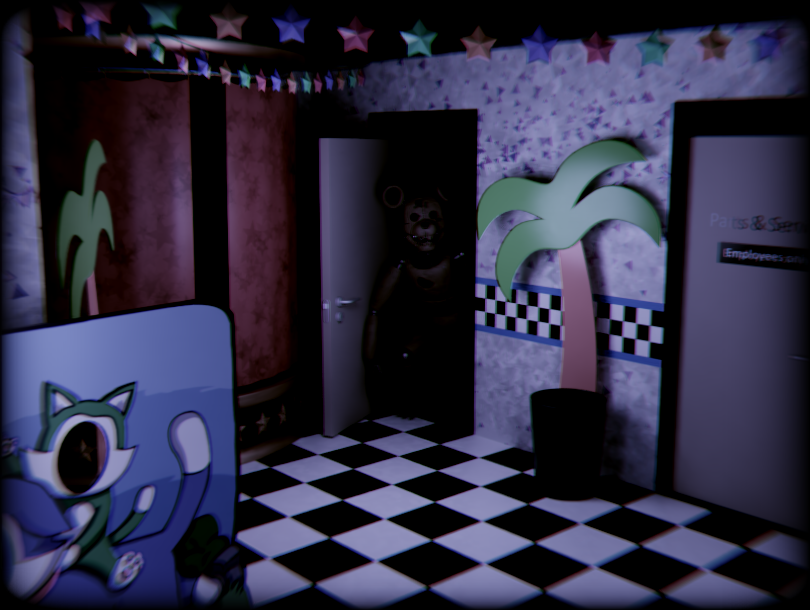 five nights at candys 3 bedroom
