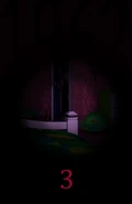 Monster Rat in the third teaser, standing in the bedroom's doorway.