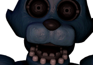 The final frame of Old Candy's jumpscare.