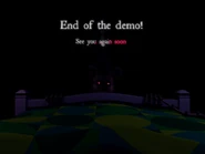 Five Nights at Candy's 3 demo end.