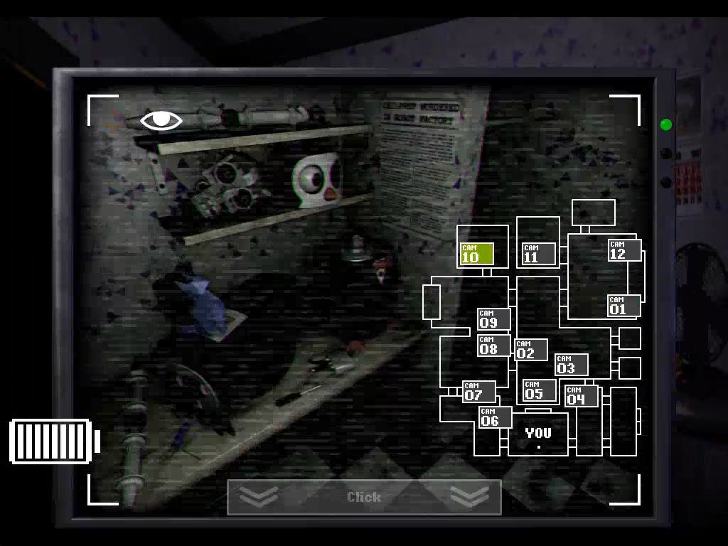 EASTER EGG: Five Nights At Freddy's 2: Death Screen Mini Game: The