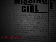 FNaC2-Newspaper-1 .png (323 KB) Marylin mentioned in a newspaper article if killed by any of the main 4 lethal withered animatronics.