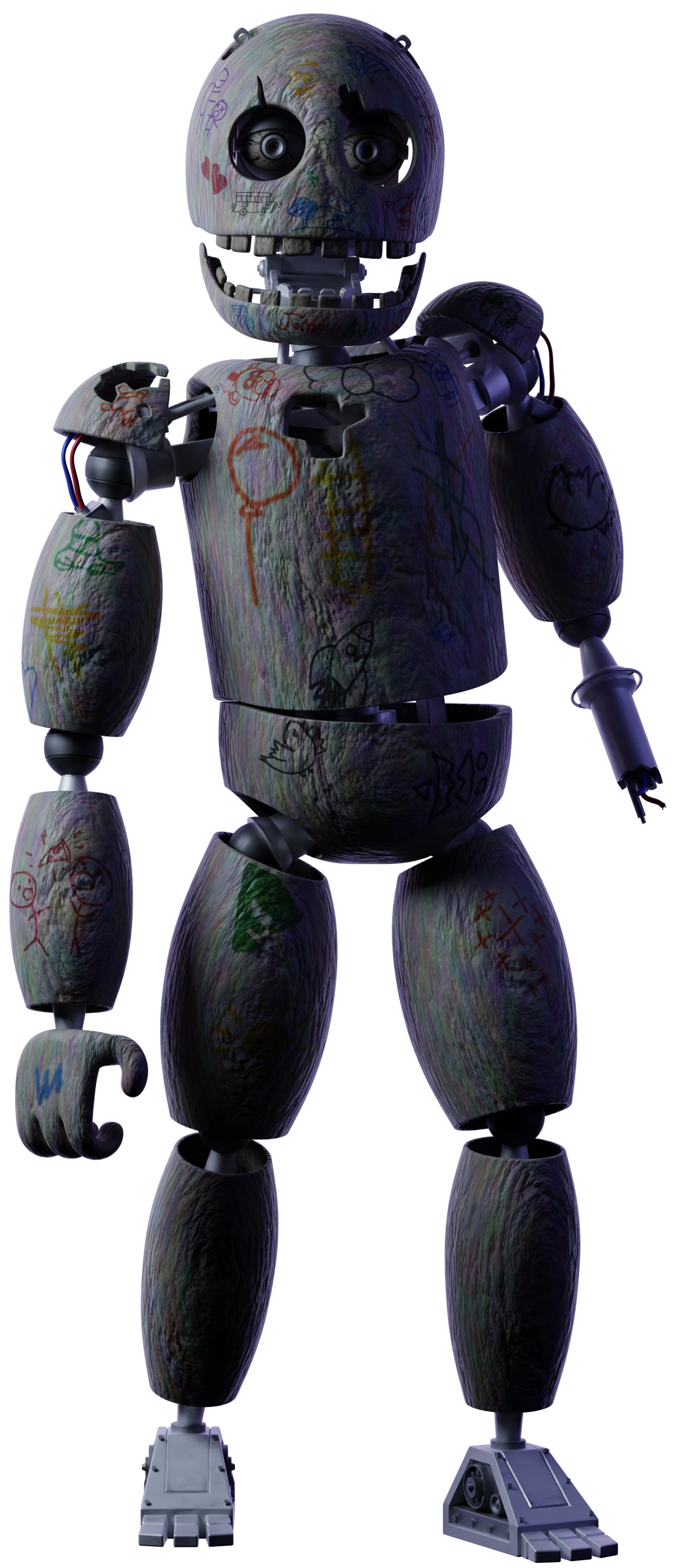 Blank the Animatronic, Five Nights at Candy's Wiki