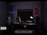 The 7th night on 7/20 mode where the calendar reads "YOU R DEAD" in blood red letters.