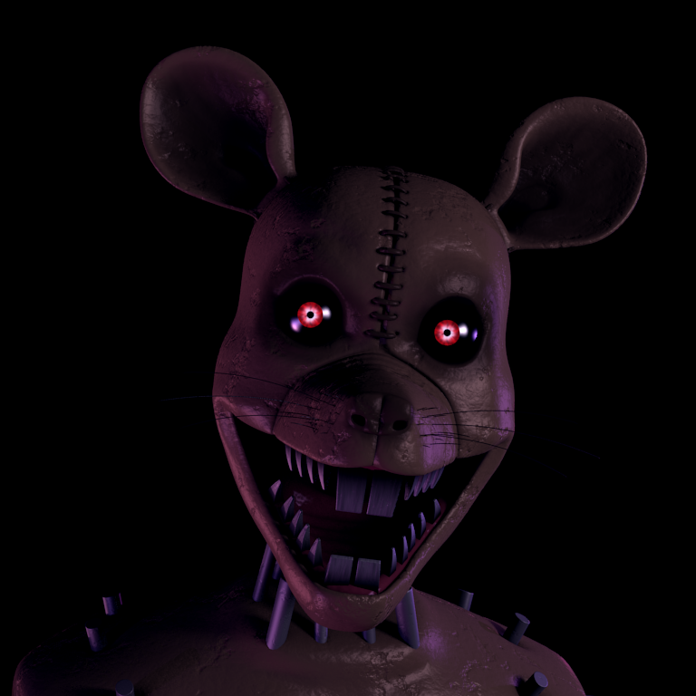 Five Nights At Candy's 3 Shadow Rat - Five Nights At Candy's 3 Monster Rat,  HD Png Download - 576x729(#2997763) - PngFind