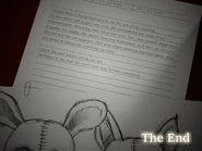 Mary's drawing of Monster Rat and Monster Cat in her Psychiatric Note.