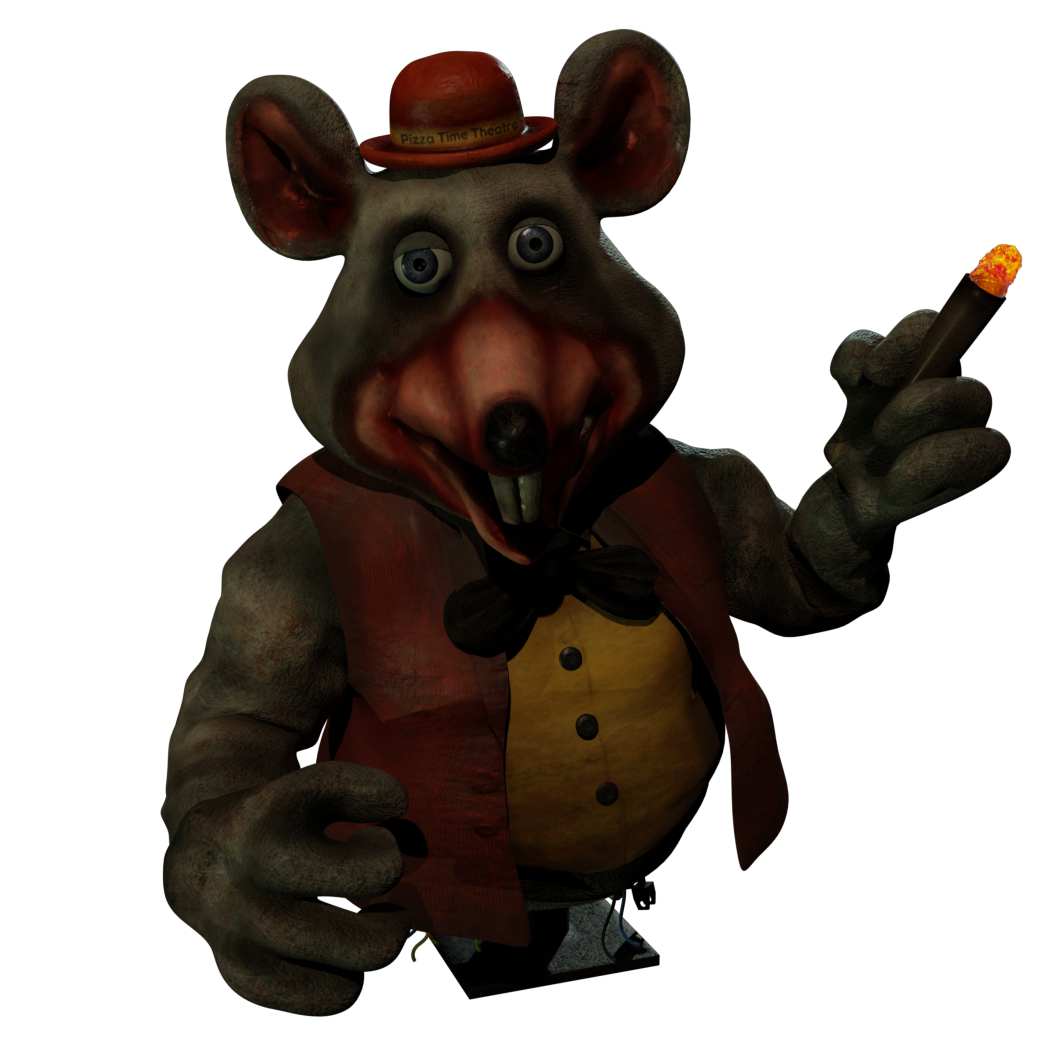 chuck e. cheese as an animatronic in five nights at