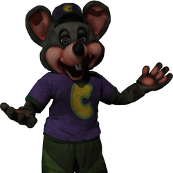 chuck e. cheese as an animatronic in five nights at
