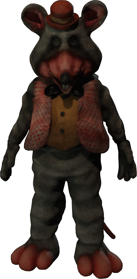 chuck e. cheese as an animatronic in five nights at