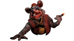 chuck e. cheese as an animatronic in five nights at