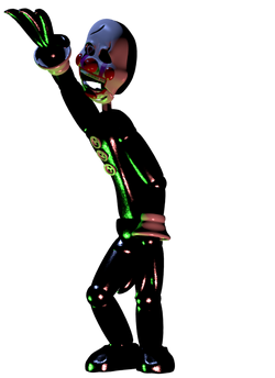 The Marionette as a vintage animatronic. I was mostly inspired by