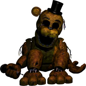 fnaf 2 freddy dorado