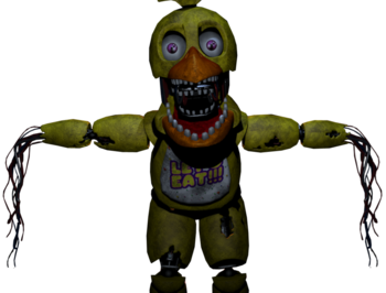 Withered Golden Freddy, Five Nights at Freddy's 2 Wiki