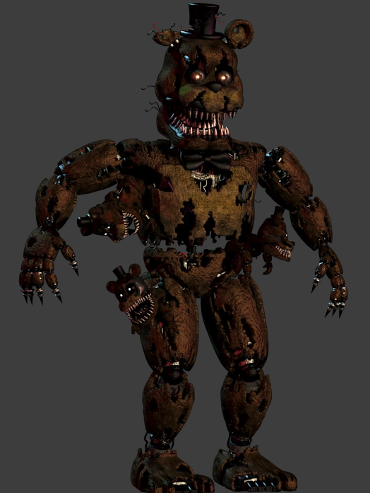 Nightmare (Animatronic)  Wiki Five Nights At Freddy's 4 PT br