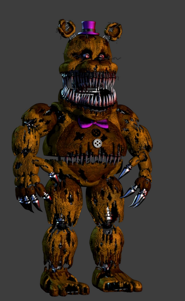 Nightmare (Animatronic), Wiki Five Nights At Freddy's 4 PT br avançado