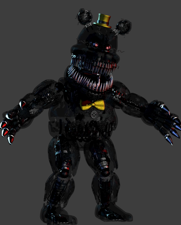 Nightmare (Animatronic)  Wiki Five Nights At Freddy's 4 PT br