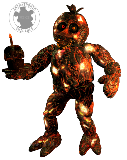 FNAF Five Nights At Freddy´s Chica 8 Animatronics mexican toy