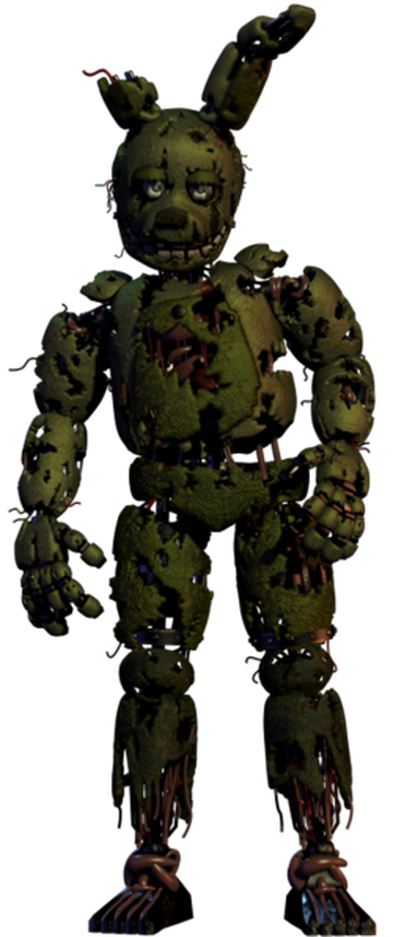 Springtrap as other FNaF Animatronic Types