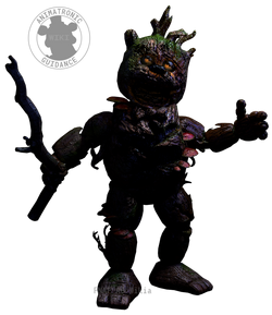 TOY FIGURE MEXICAN FIVE NIGHTS AT FREDDY 'ANIMATRONICS TWISTED springtrap