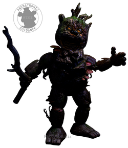 TOY FIGURE MEXICAN FIVE NIGHTS AT FREDDY 'ANIMATRONICS CORRUPTED