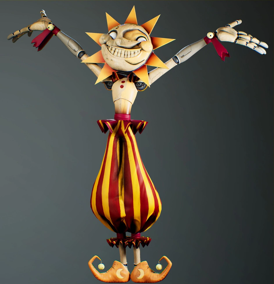Sun Animatronic | Five Nights at Freddy's Animatronic Guidance Wiki ...