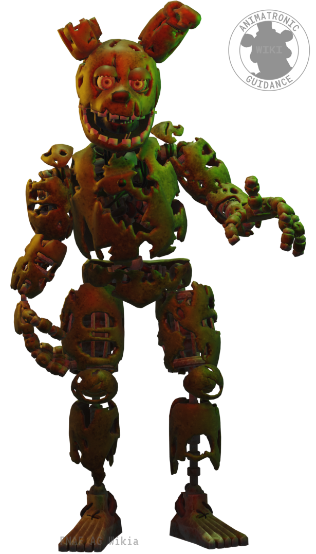 Springtrap, Five Nights at Freddy's Animatronic Guidance Wiki