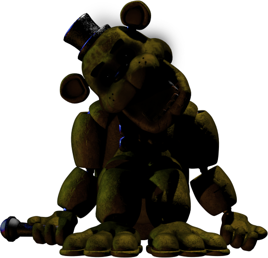 Stylized Fnaf 1 Freddy + Golden Freddy!: fivenightsatfreddys