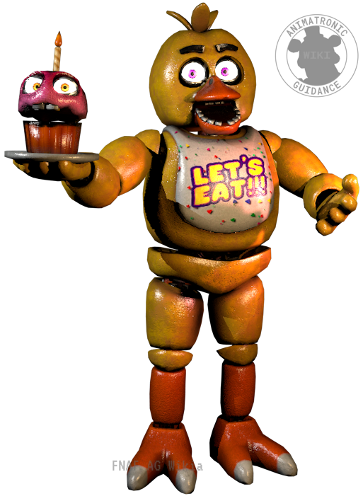 Fnaf Tjoc R Chica, HD Png Download - 645x1238 (#6406439) - PinPng