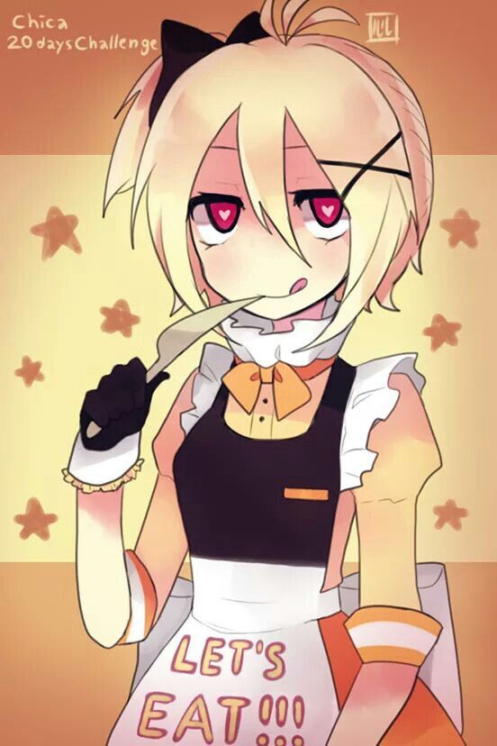 Fnaf 1 ] Anime Chica  Five Nights At Freddy's Amino