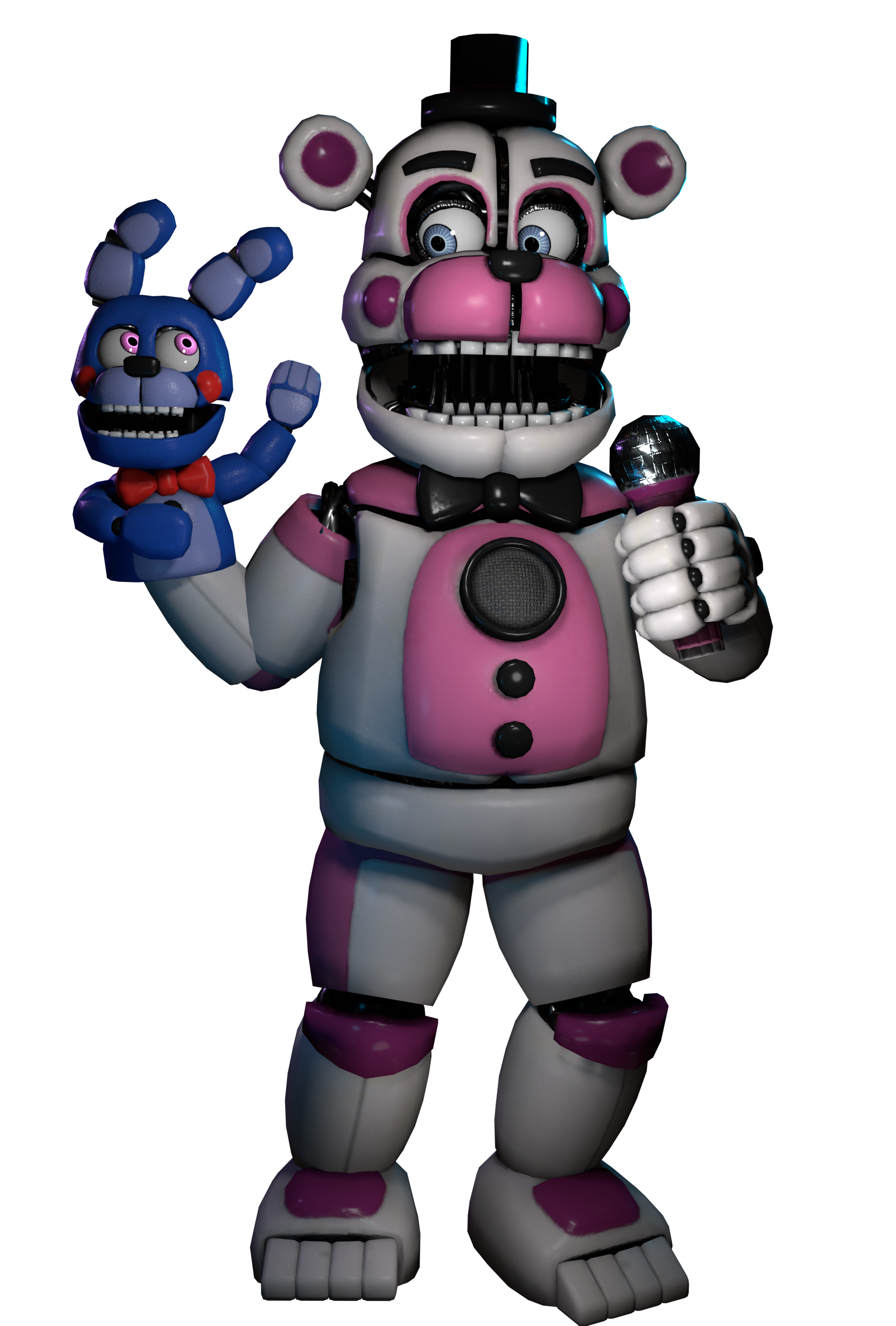 Fnaf AR Funtime Freddy - Download Free 3D model by Frostbear (@Teamfnaf)  [4d9877c]