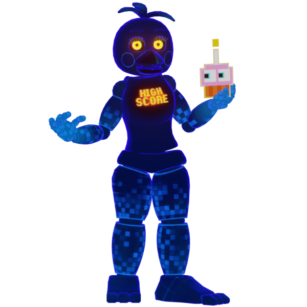 Mobile - Five Nights at Freddy's AR: Special Delivery - Toy Chica - The  Models Resource