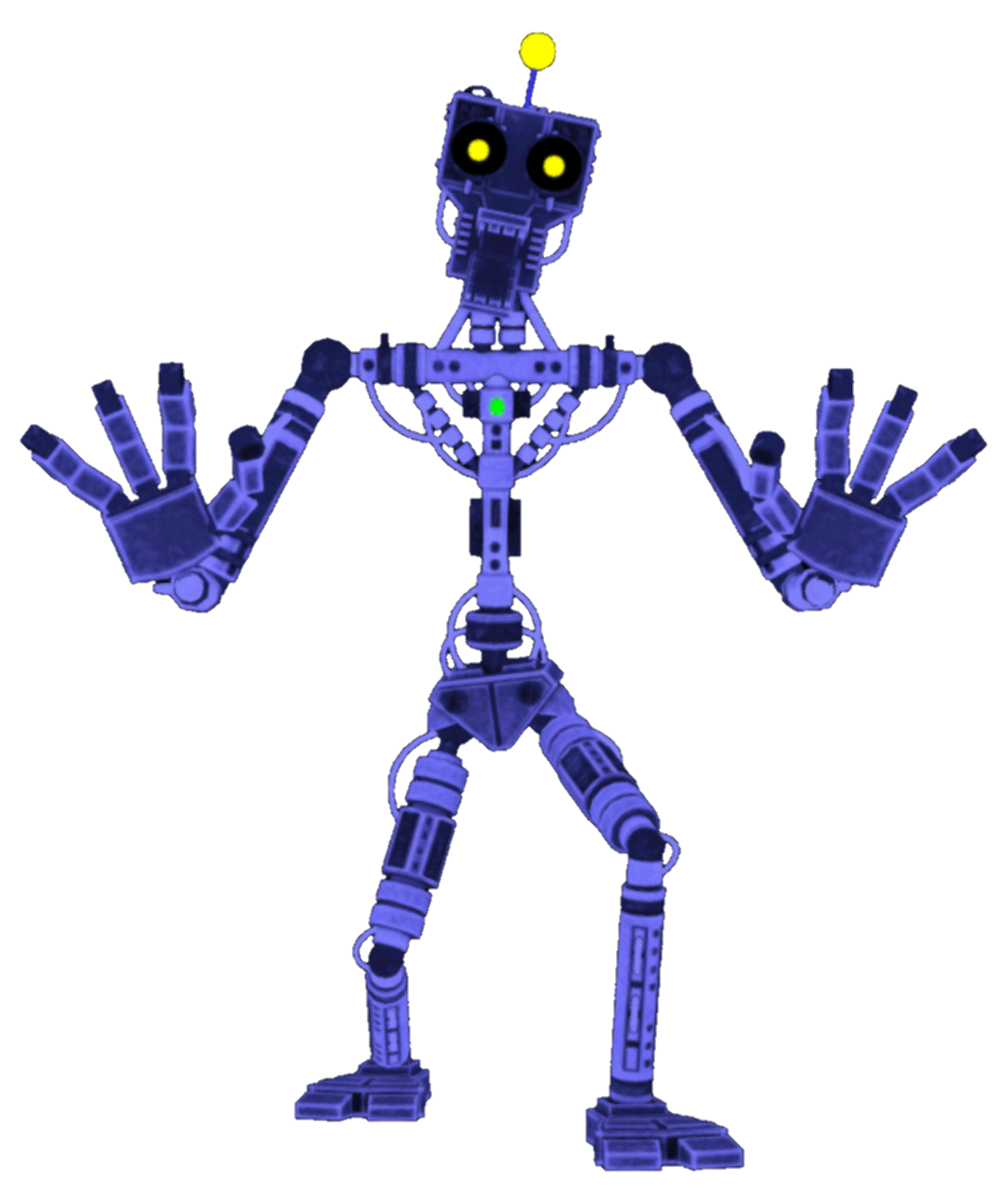 Endo Fredbear - Five Nights At Freddy's Endo, Full Size PNG Download, SeekPNG