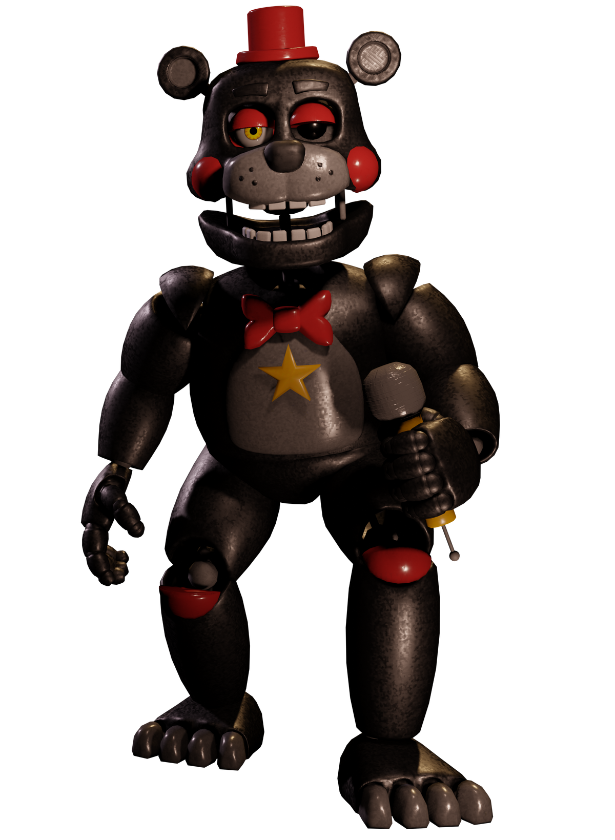 GoobGoob on Game Jolt: Update on Lefty in FNAF AR: There is now a Lefty  model in FNAF AR!