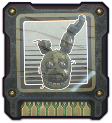 FNAF AR Toxic SpringTrap Plushsuit With CPU : Note this item is Sent  Digitally.