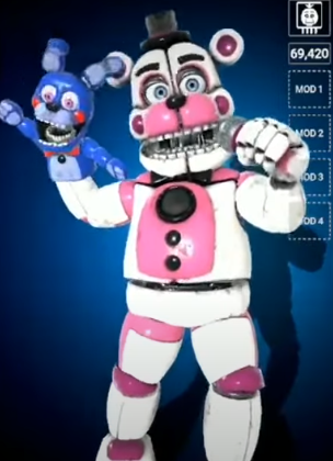 Funtime Freddy - FNaF AR: Special Delivery - Download Free 3D model by  Priorities (@Priorities) [e91e461]