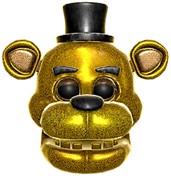 FNaF 1 Golden Freddy Head | Five Nights at Freddy's | Sticker