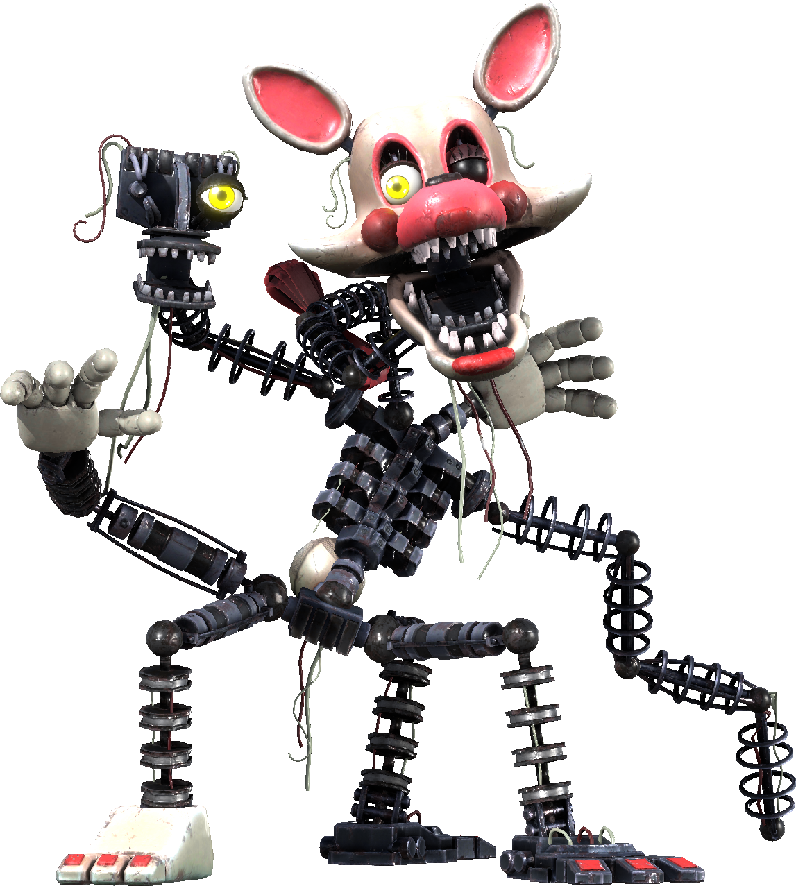 Mangle - FNaF AR: Special Delivery - Download Free 3D model by Priorities  (@Priorities) [2a377e5]